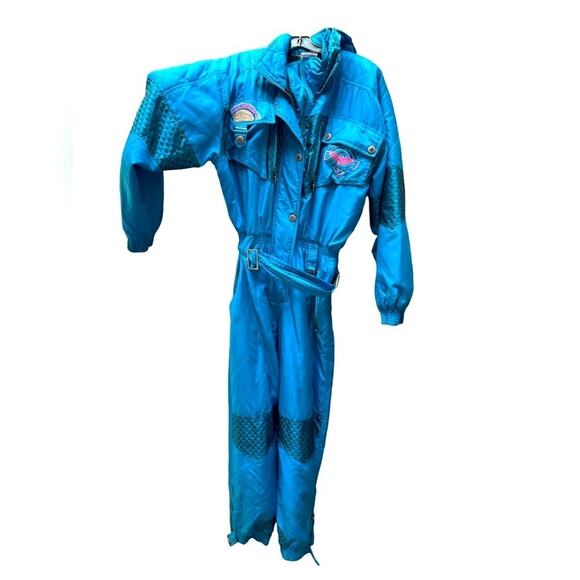 Vintage REUSCH Men's Pro Ice Team One-Piece Snow Suit Size 42 Euro - Picture 1 of 16